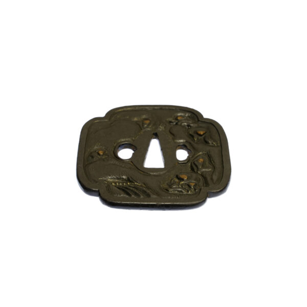Antique Tsuba for Samurai Sword (T-582) - Image 4