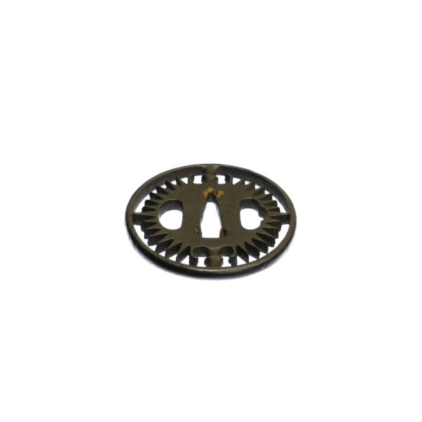 Antique Tsuba for Samurai Sword (T-585) - Image 4