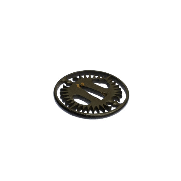 Antique Tsuba for Samurai Sword (T-585) - Image 5