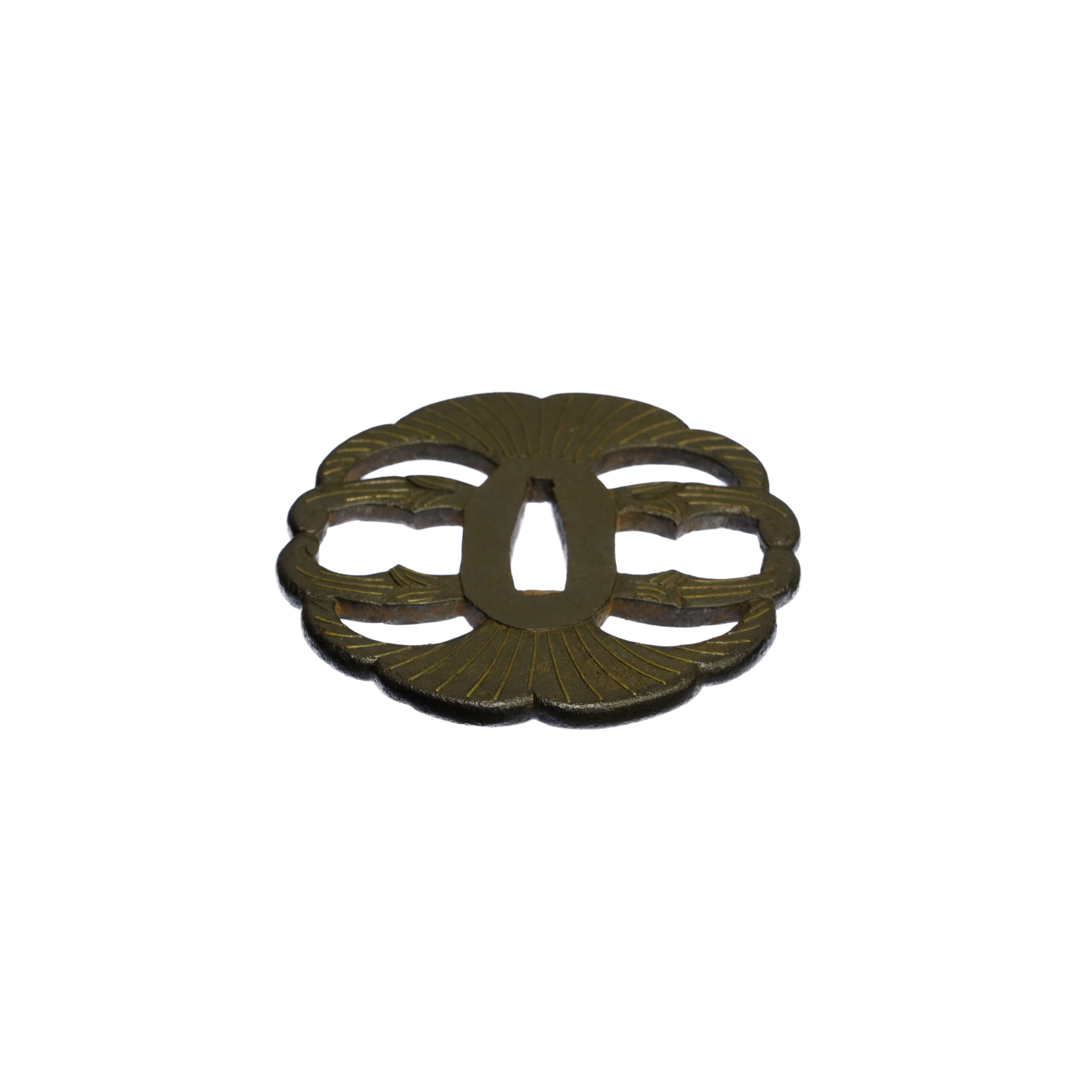 重めの鍔 Heavy tsuba for training 377g 重めの鍔 Heavy tsuba for training 377g