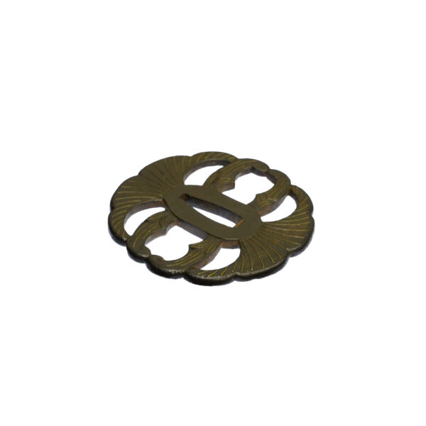 Antique Tsuba for Samurai Sword (T-588) - Image 5