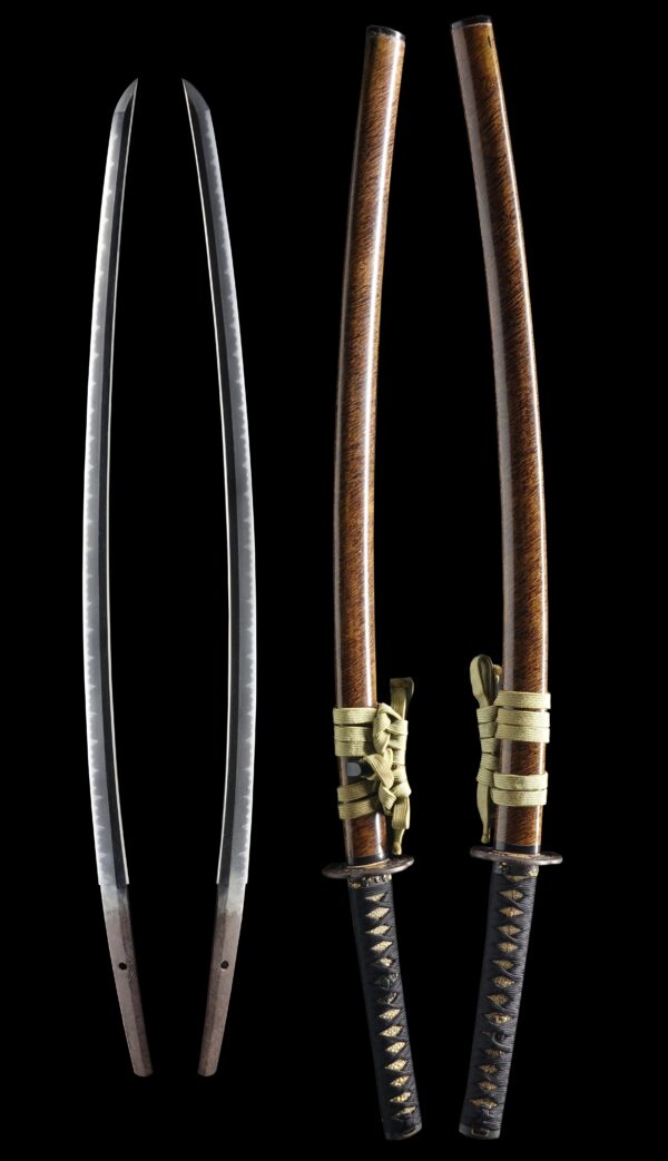 Antique Japanese Sword Daisho Signed by Kanemoto NBTHK<span style="color: #ff0000;"><span style="color: #ff0000;"> Hozon</span> Certificate - Image 12