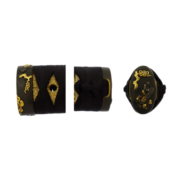 Antique Japanese Sword Daisho Signed by Kanemoto NBTHK<span style="color: #ff0000;"><span style="color: #ff0000;"> Hozon</span> Certificate - Image 25