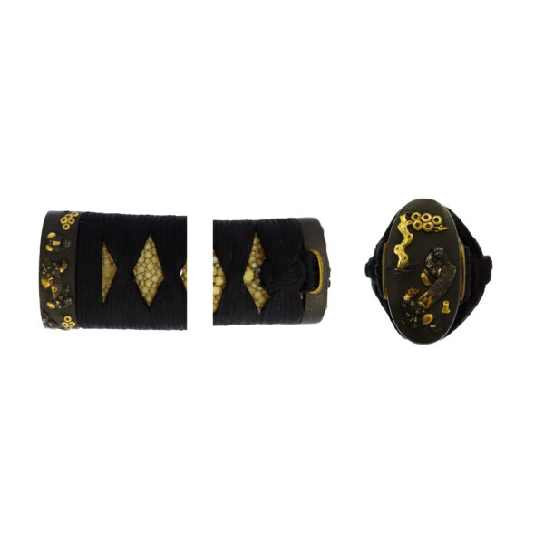 Antique Japanese Sword Daisho Signed by Kanemoto NBTHK<span style="color: #ff0000;"><span style="color: #ff0000;"> Hozon</span> Certificate - Image 24