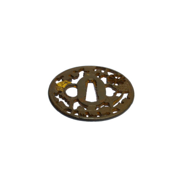 Antique Tsuba for Samurai Sword (T-591) - Image 4