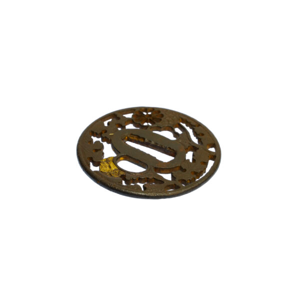 Antique Tsuba for Samurai Sword (T-591) - Image 5