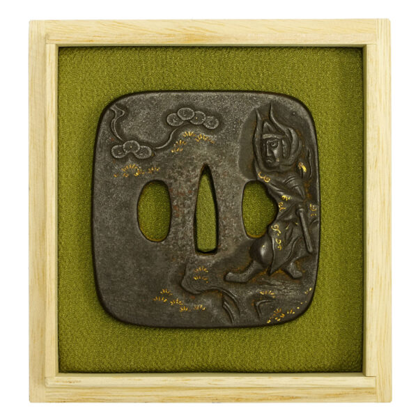 Antique Tsuba for Samurai Sword (T-595) - Image 2