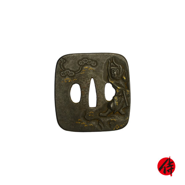Antique Tsuba for Samurai Sword (T-595)