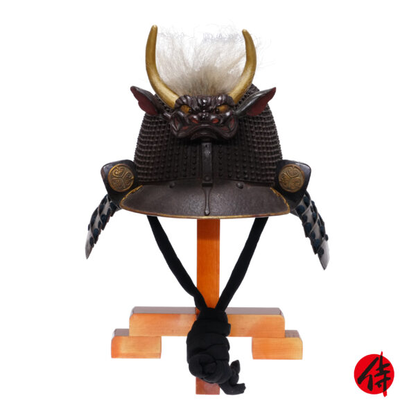 Antique Samurai Helmet <br>Early Edo Period <br>Rokujuni Ken Koboshi Kabuto <br><span style="color: #ff0000;"><strong>Tokubetsu Kicho</strong></span> Shiryo Certificate</span> (KT-22)