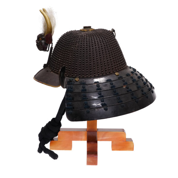 Antique Samurai Helmet <br>Early Edo Period <br>Rokujuni Ken Koboshi Kabuto <br><span style="color: #ff0000;"><strong>Tokubetsu Kicho</strong></span> Shiryo Certificate</span> (KT-22) - Image 3