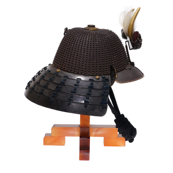 Antique Samurai Helmet <br>Early Edo Period <br>Rokujuni Ken Koboshi Kabuto <br><span style="color: #ff0000;"><strong>Tokubetsu Kicho</strong></span> Shiryo Certificate</span> (KT-22) - Image 5
