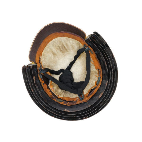 Antique Samurai Helmet <br>Early Edo Period <br>Rokujuni Ken Koboshi Kabuto <br><span style="color: #ff0000;"><strong>Tokubetsu Kicho</strong></span> Shiryo Certificate</span> (KT-22) - Image 11