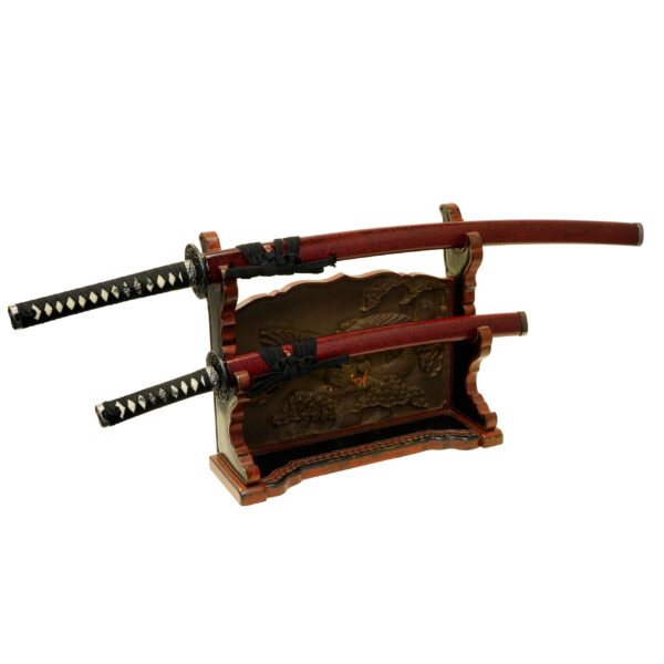 Antique Sword Stand Horizontal (Kakedai-17) - Image 7