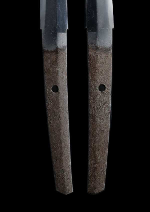 Antique Japanese Sword Wakizashi attributed to Mino Senjuin <br>NBTHK <span style="color: #ff0000;">Hozon </span>Certificate - Image 8