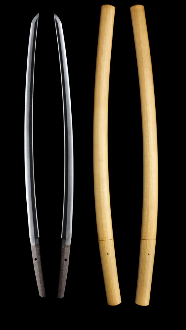 Antique Japanese Sword Wakizashi attributed to Mino Senjuin <br>NBTHK <span style="color: #ff0000;">Hozon </span>Certificate - Image 7