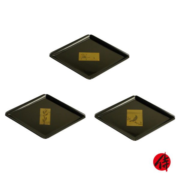 Japanese lacquerware<br>Kashizara Set (Sara-03)