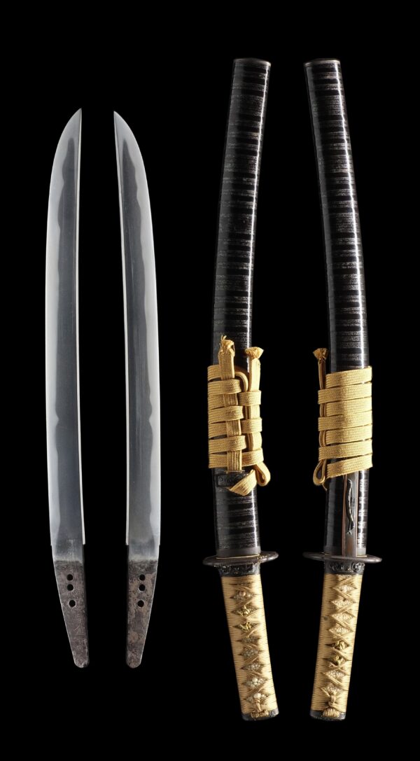 Antique Japanese Sword Wakizashi Signed by Harima no Kami Kanetaka <br>NBTHK <span style="color: #ff0000;"><strong> Tokubetsu Hozon</strong> </span>Certificate - Image 7
