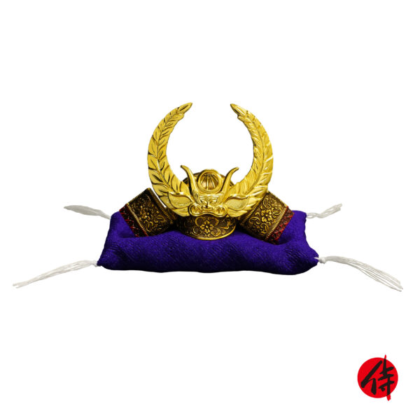 Takaoka Copper Crafts<br>Famous Samurai Helmet Figurine<br>Tokugawa Ieyasu