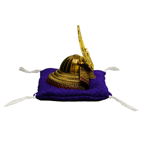 Takaoka Copper Crafts<br>Famous Samurai Helmet Figurine<br>Tokugawa Ieyasu - Image 4
