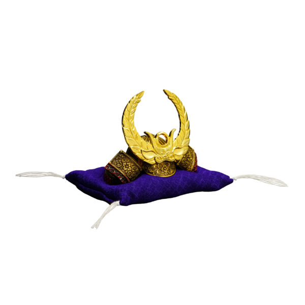 Takaoka Copper Crafts<br>Famous Samurai Helmet Figurine<br>Tokugawa Ieyasu - Image 5