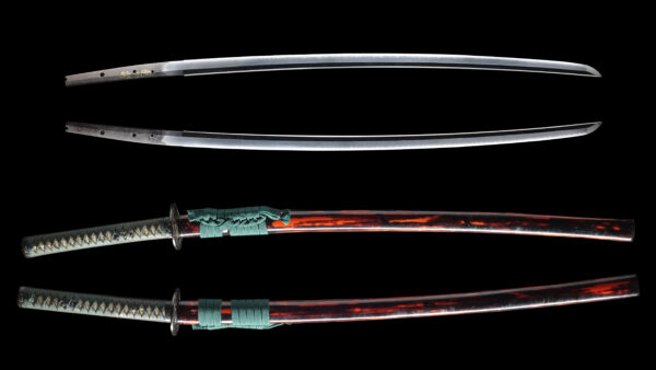 Antique Japanese Sword Katana attributed to Shitahara Kinzogan Mei Sasa no Tsuyu <br>NBTHK <span style="color: #ff0000;">Hozon </span>Certificate - Image 12
