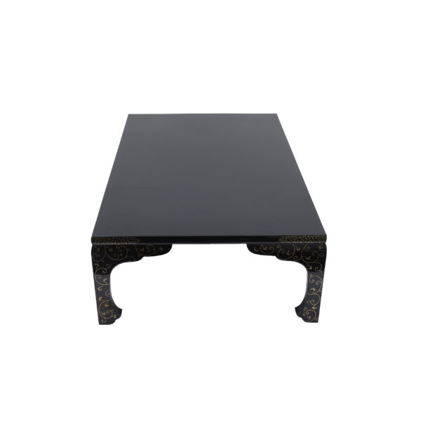 Antique Japanese Makie Table<br> Karakusa Mon - Image 3