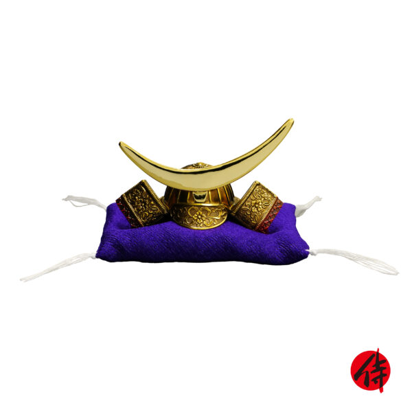 Takaoka Copper Crafts<br>Famous Samurai Helmet Figurine<br>Date Masamune