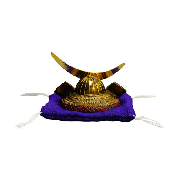 Takaoka Copper Crafts<br>Famous Samurai Helmet Figurine<br>Date Masamune - Image 3