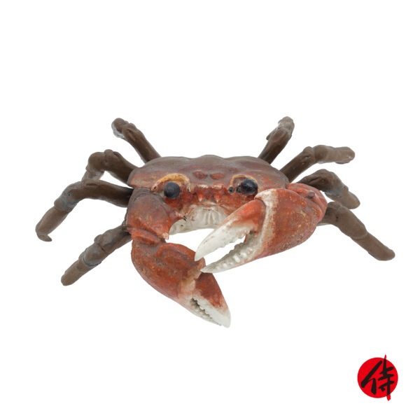 Antique Japanese Ornament<br> Crab (Okimono-03)