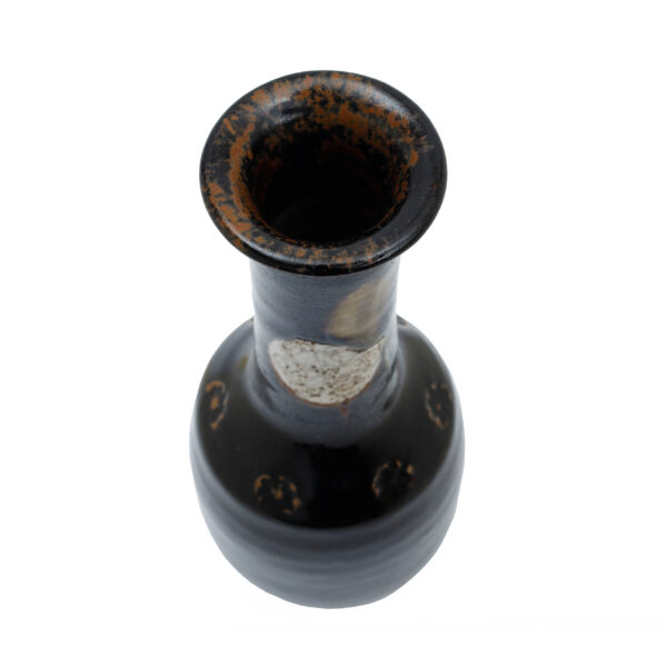 Japanese Pottery Flower Vase<br>(Tea Tool-30) - Image 5