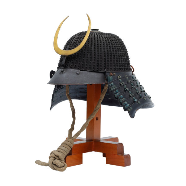 Antique Samurai Helmet <br>Mid-Edo Period <br>Rokujuyon Ken Koboshi Kabuto <br><span style="color: #ff0000;"><strong>Tokubetsu Kicho</strong></span> Shiryo Certificate</span> (KT-23) - Image 2