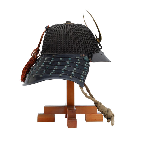 Antique Samurai Helmet <br>Mid-Edo Period <br>Rokujuyon Ken Koboshi Kabuto <br><span style="color: #ff0000;"><strong>Tokubetsu Kicho</strong></span> Shiryo Certificate</span> (KT-23) - Image 5