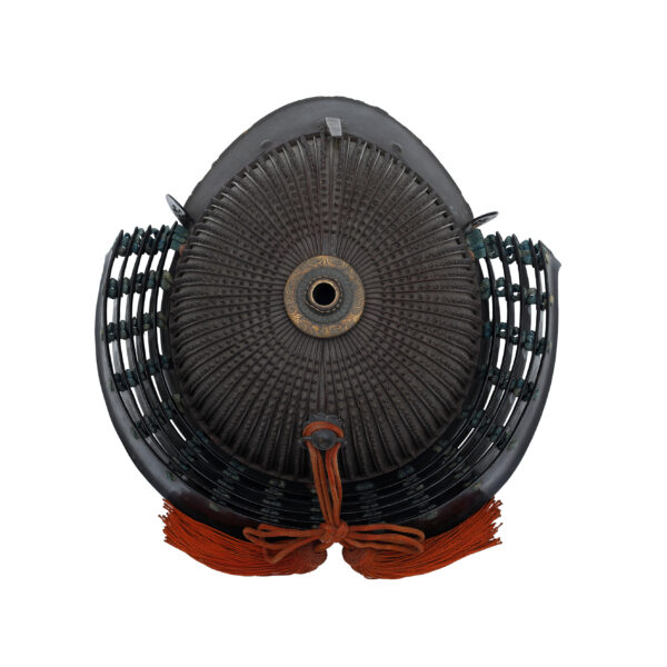 Antique Samurai Helmet <br>Mid-Edo Period <br>Rokujuyon Ken Koboshi Kabuto <br><span style="color: #ff0000;"><strong>Tokubetsu Kicho</strong></span> Shiryo Certificate</span> (KT-23) - Image 8