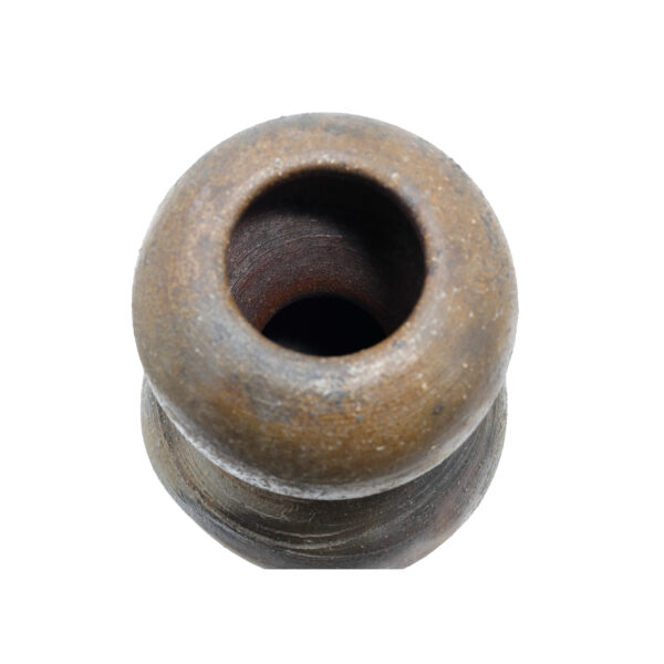 Japanese Pottery Flower Vase Bizen Ware<br>(Tea Tool-29) - Image 5