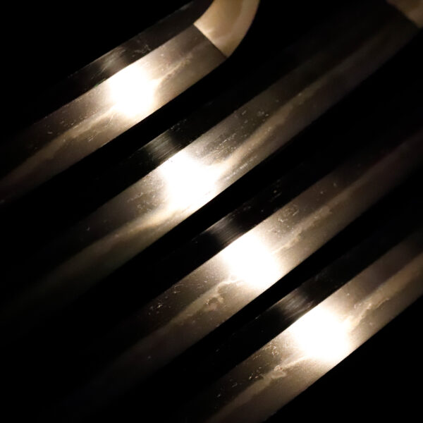 Antique Japanese Sword Wakizashi Signed by Nobuyoshi <br> NBTHK Kicho for the blade and Tokubetsu Kicho Tosogu for Koshirae - Image 5