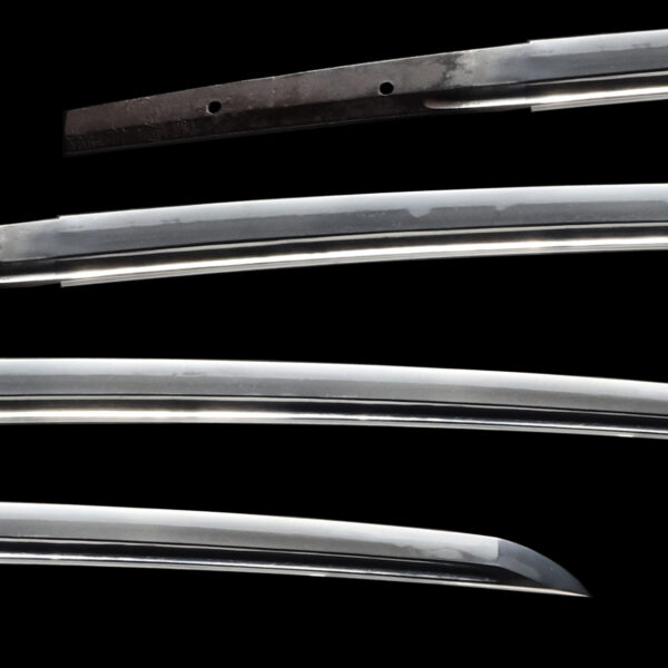 Antique Japanese Sword Katana Signed by Fujiwara Yukinaga <br>NBTHK <span style="color: #ff0000;">Hozon </span>Certificate - Image 2