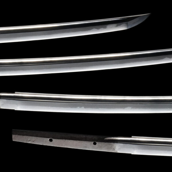 Antique Japanese Sword Katana Signed by Fujiwara Yukinaga <br>NBTHK <span style="color: #ff0000;">Hozon </span>Certificate - Image 3