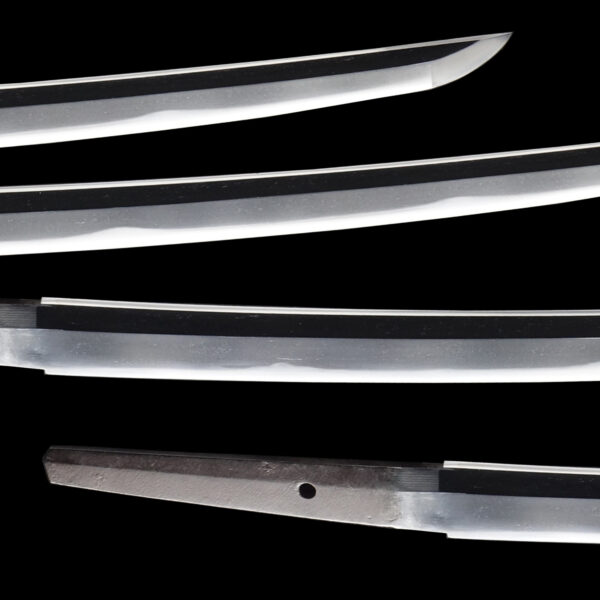 Antique Japanese Sword Wakizashi Signed by Fujiwara Kagehira <br>NBTHK <span style="color: #ff0000;"><strong> Tokubetsu Hozon</strong> </span>Certificate - Image 3