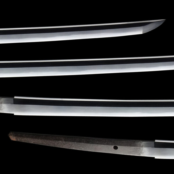 Antique Japanese Sword Katana attributed to Naminohira Yasukuni<br> NBTHK<span style="color: #ff0000;"> Hozon </span>Certificate - Image 3