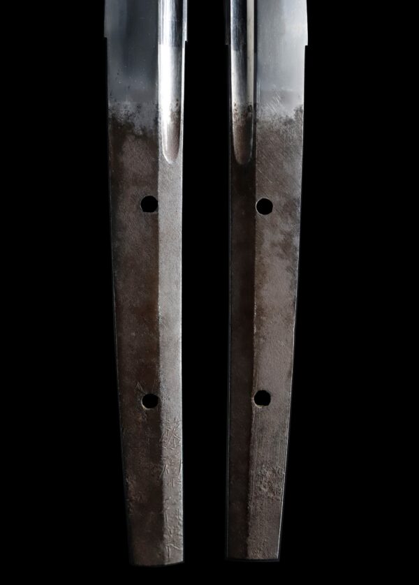 Antique Japanese Sword Katana Signed by Fujiwara Yukinaga <br>NBTHK <span style="color: #ff0000;">Hozon </span>Certificate - Image 8