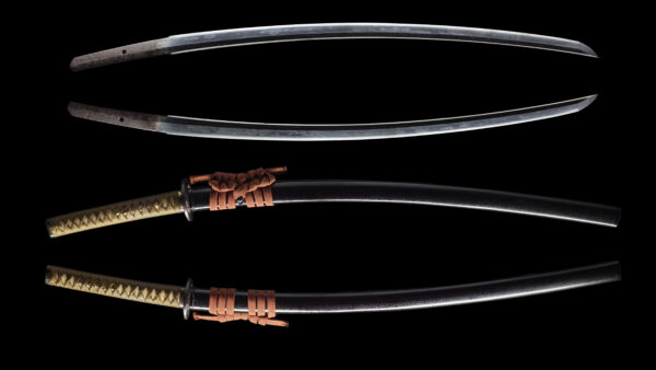 Antique Japanese Sword Katana Signed by Bishu Osafune Sukesadsa <br>NBTHK <span style="color: #ff0000;">Hozon </span>Certificate - Image 12