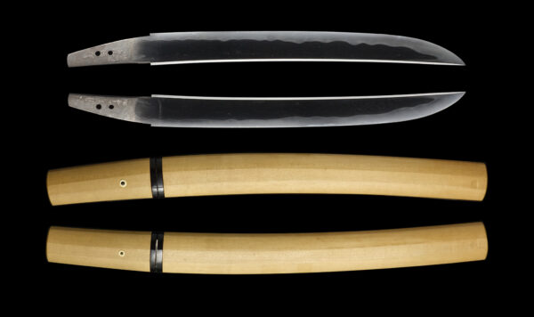 Modern Authentic Japanese Sword Wakizashi Signed by Enshu Jyu Mitsuhiro - Image 12