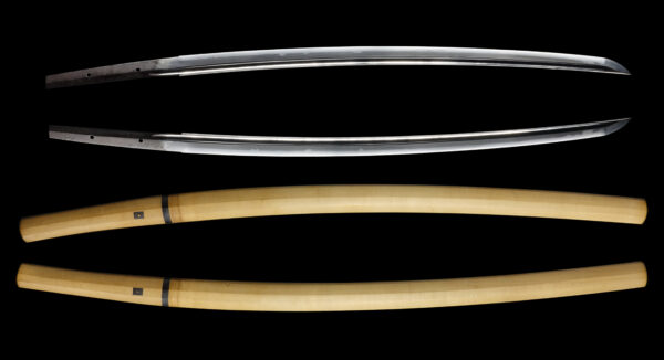 Antique Japanese Sword Katana Signed by Fujiwara Yukinaga <br>NBTHK <span style="color: #ff0000;">Hozon </span>Certificate - Image 12