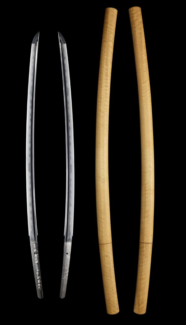Modern Authentic Japanese Sword Katana Signed by Akamatsu Taro Kanehiro - Image 7