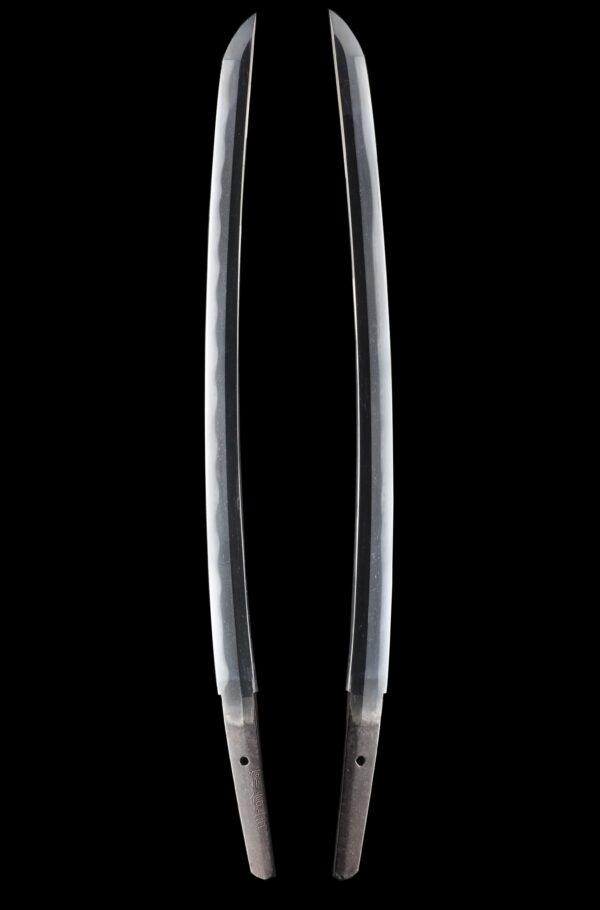 Antique Japanese Sword Wakizashi Signed by Nobuyoshi <br> NBTHK Kicho for the blade and Tokubetsu Kicho Tosogu for Koshirae - Image 6