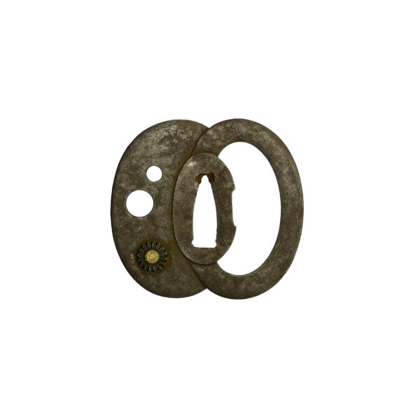 Antique Tsuba for Samurai Sword with NBTHK Tokubetsu Kicho Certificate (T-631) - Image 4