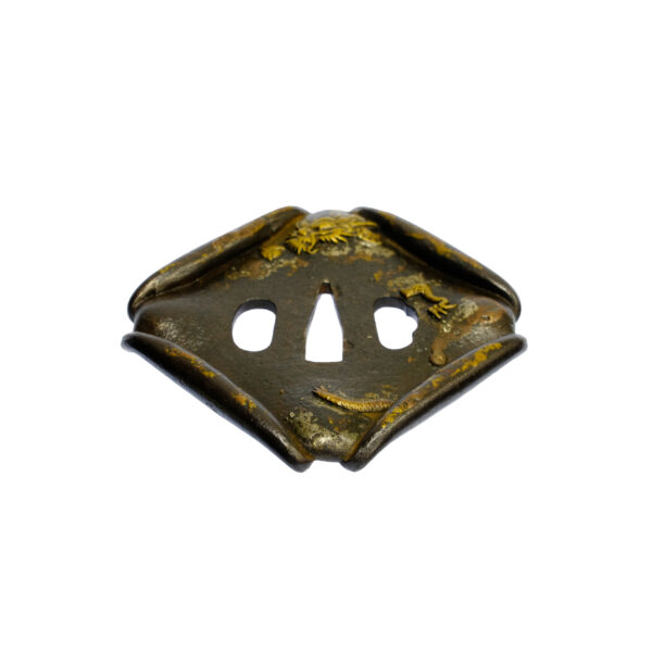 Antique Tsuba for Samurai Sword with NBTHK Tokubetsu Kicho Certificate (T-630) - Image 5