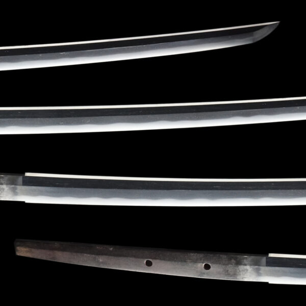 Antique Japanese Sword Katana Signed by Edo Echizen Yasutsugu<br> NTHK Kanteisho for the blade with the antique sword stand - Image 3