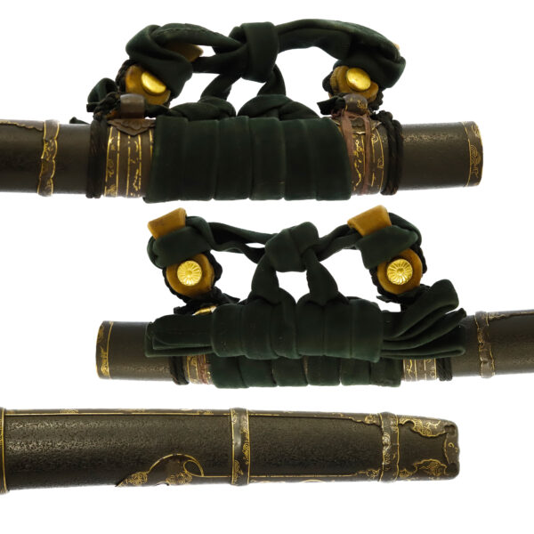 Antique Japanese Sword Katana Signed by Edo Echizen Yasutsugu<br> NTHK Kanteisho for the blade with the antique sword stand - Image 18