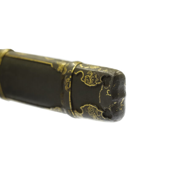 Antique Japanese Sword Katana Signed by Edo Echizen Yasutsugu<br> NTHK Kanteisho for the blade with the antique sword stand - Image 20